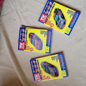 Set of 3 TV Guide Nascar collection